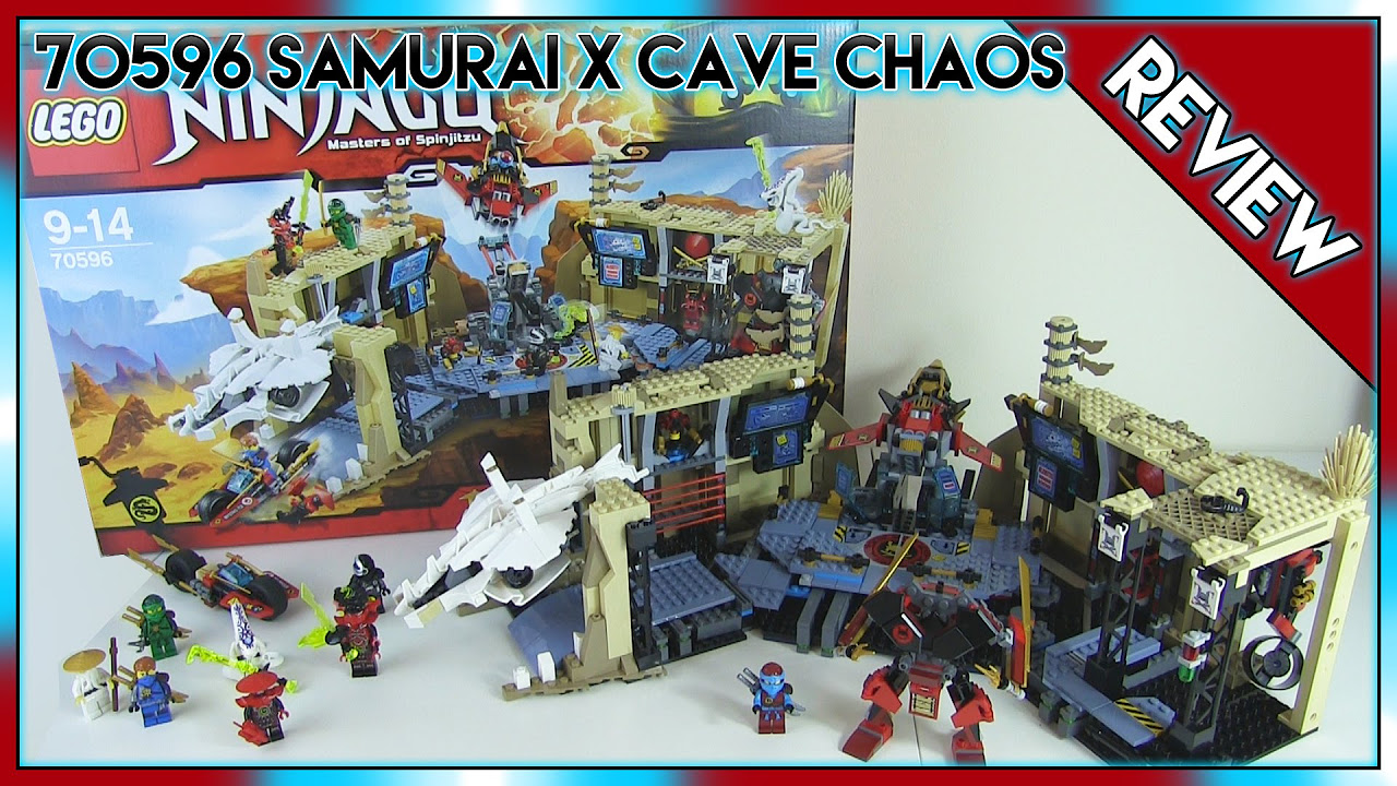 LEGO Ninjago 70596 Samurai X Cave Chaos REVIEW - YouTube