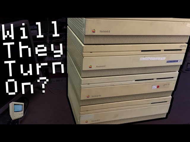 Apple Macintosh II 現状渡し品です②￼ Apple Macintosh IIcx 現状
