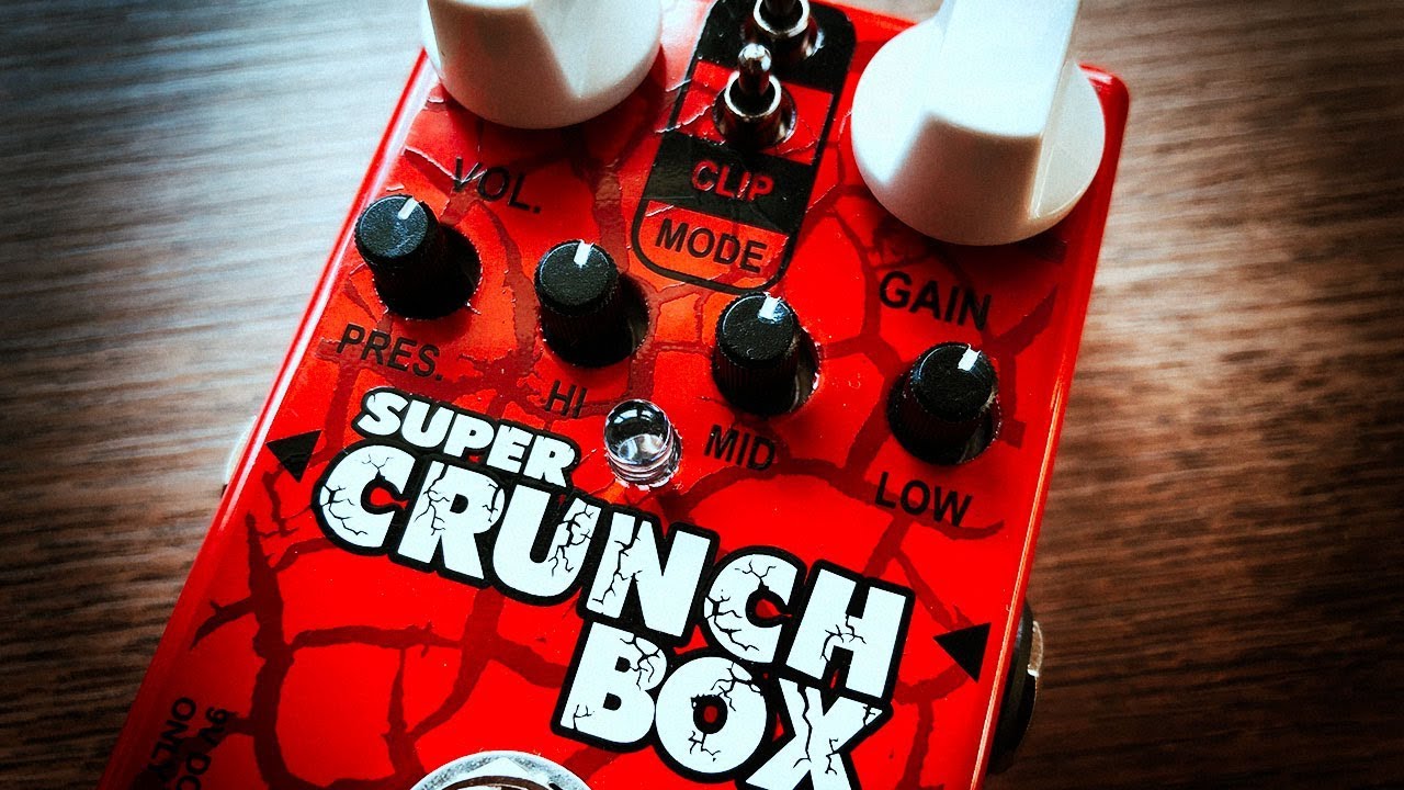 MI Audio Crunch Box Distortion Pedal - YouTube