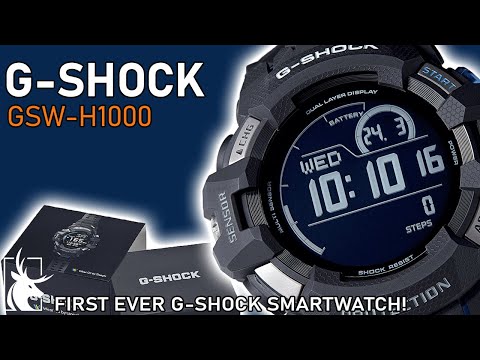 First ever G-SHOCK smartwatch 2021 | GSW-H1000 with Google OS wear