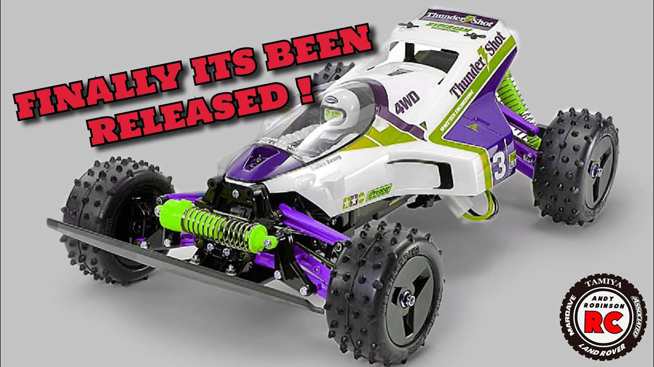 E195: Tamiya 2022 Thunder Shot Unboxed Plus Super Rare RC Buggy