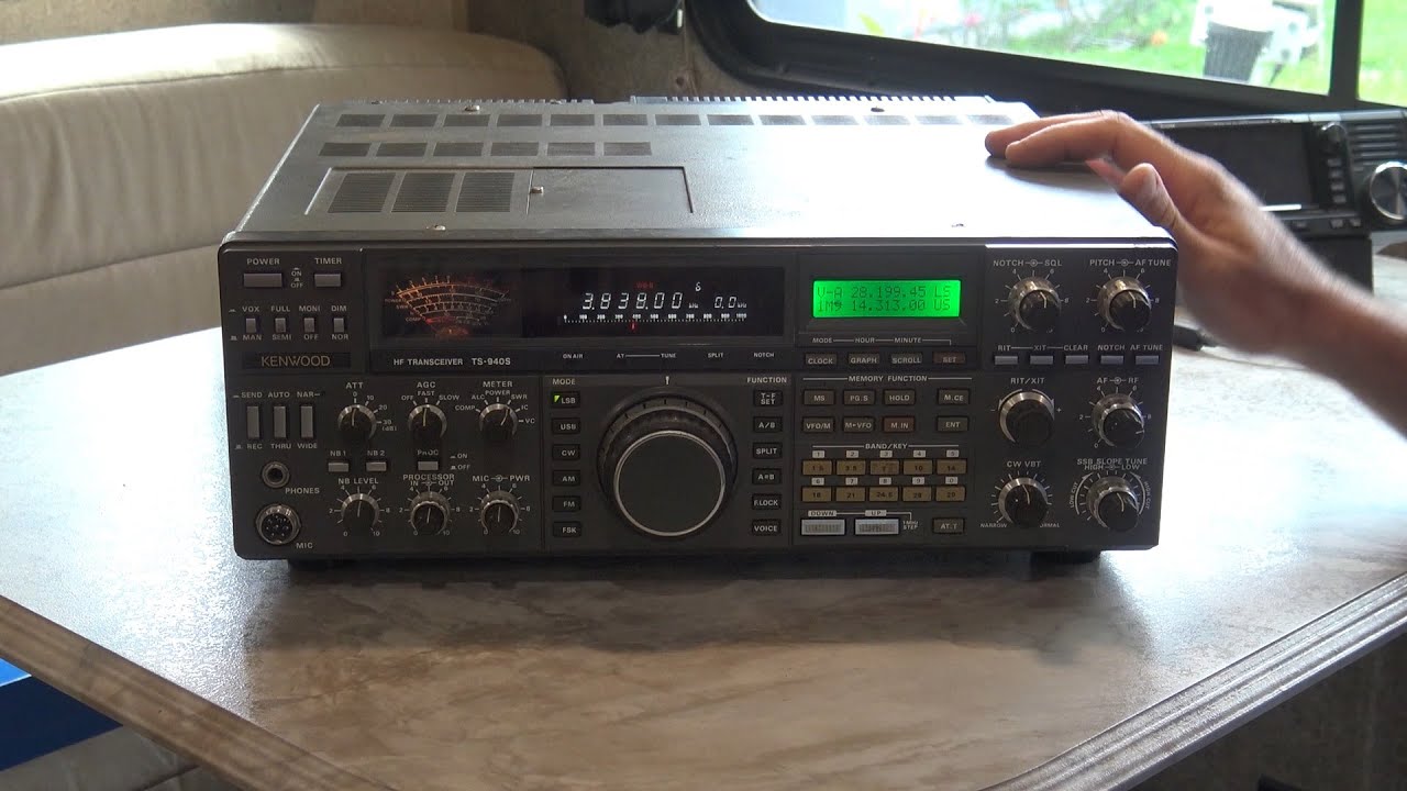 Kenwood TS-940S HF Transceiver, And Some Story Time, Getting Ready