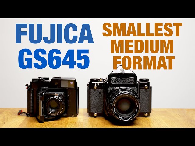 SMALLEST medium format camera Fujica GS645 (Portrait samples