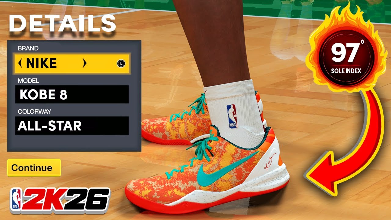 NBA 2K26 Shoe Creator: Nike Kobe 8 All-Star - YouTube
