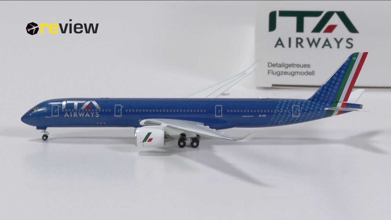 ITA Airways Airbus A350-900 | Review #684 - YouTube