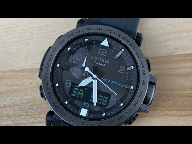 Casio ProTrek Night Safari prg-650 - YouTube
