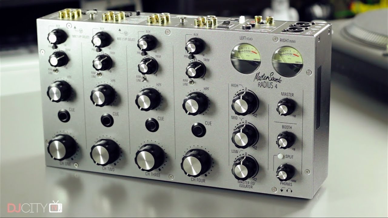 Review: MasterSounds Radius 4 Rotary Mixer - YouTube