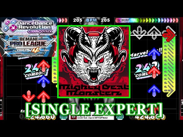 DDR GP】 Mighty Beat Monsterz / nora2r feat. Liqo & DD