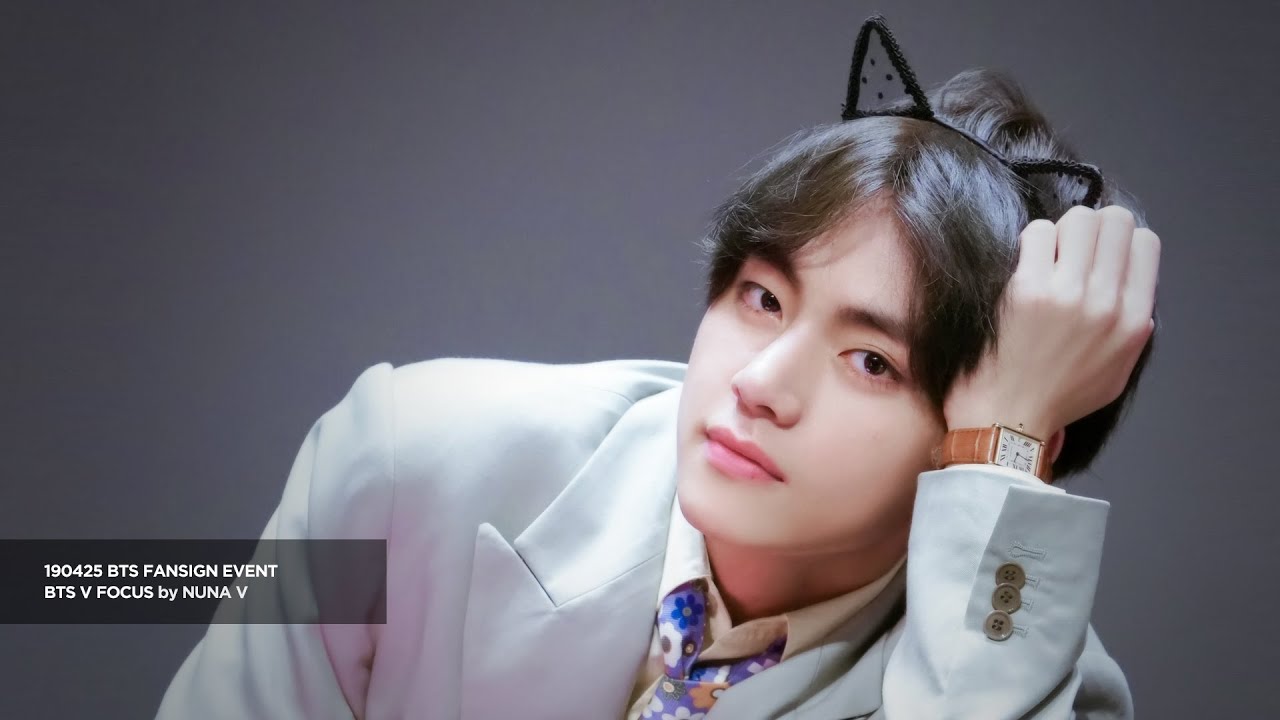 190425 팬싸인회 뷔 직캠(PERSONA Fan sign Event / BTS V focus 4K