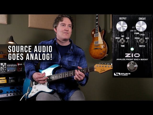 Source Audio ZIO - Analog Front End + Boost - YouTube