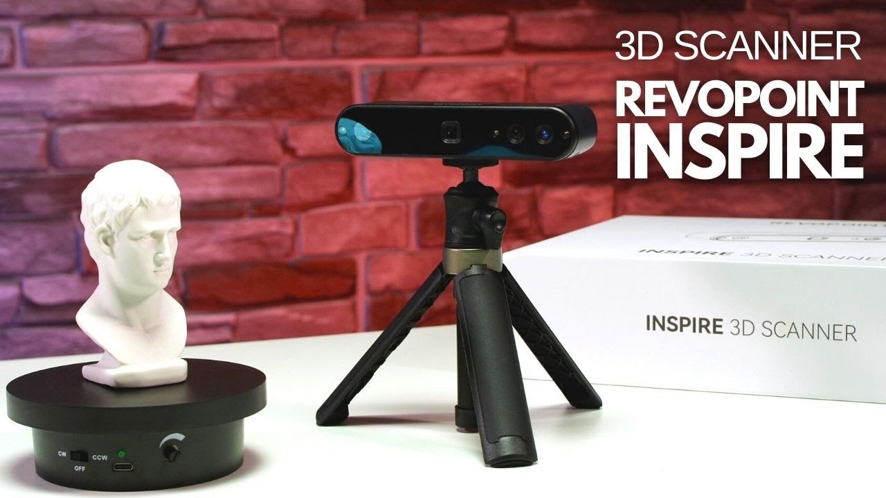 Unlocking the Secrets of the Revopoint INSPIRE 3D Scanner - REVIEW