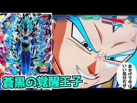 蒼黒の王子】BM8弾SECベジータ(SSGSS•暴走制御)を使ってみた