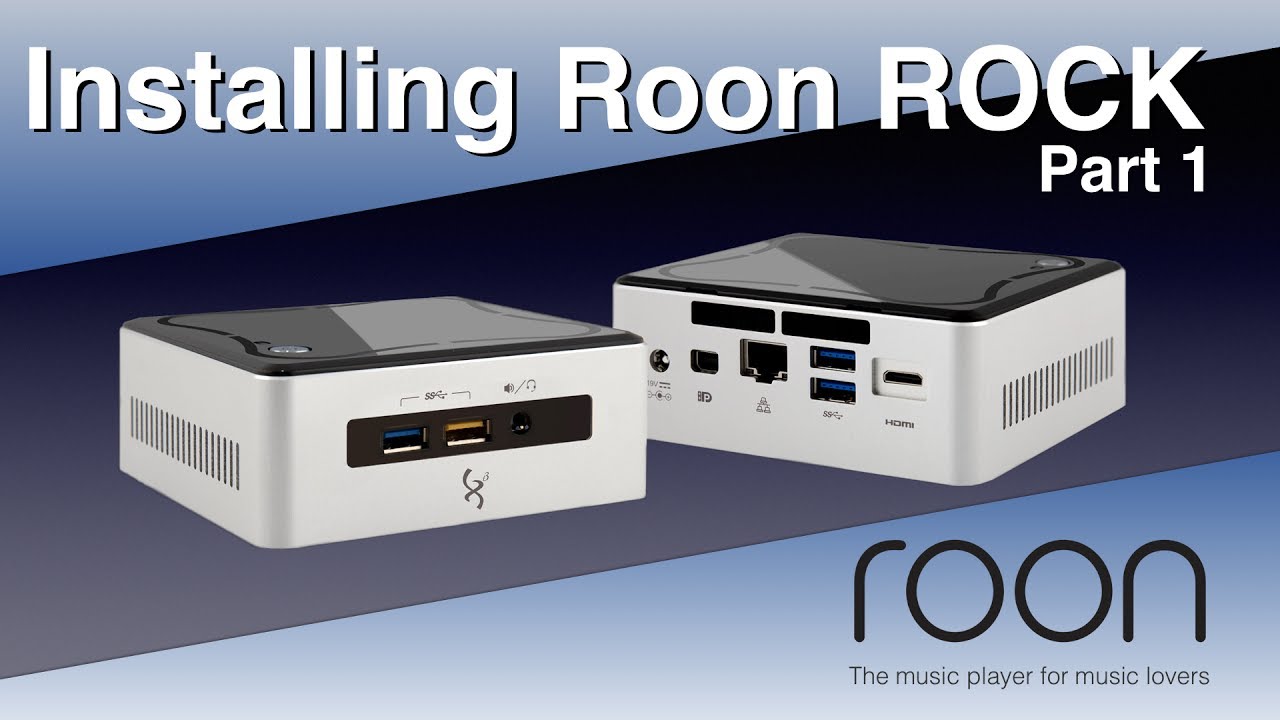 Roon ROCK Server/ 第8世代 Core i7 メモリ8GB/ Roon ROCK Server/ 第