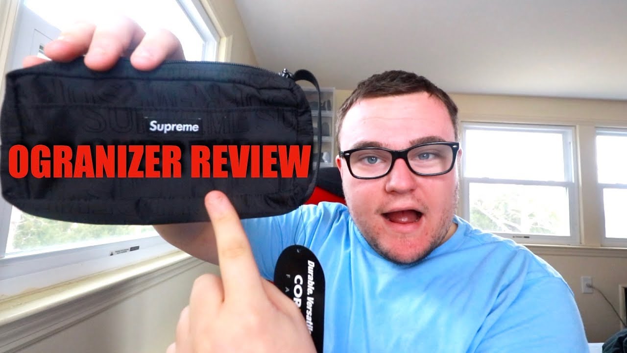 Supreme Organizer Pouch/Bag Review - YouTube