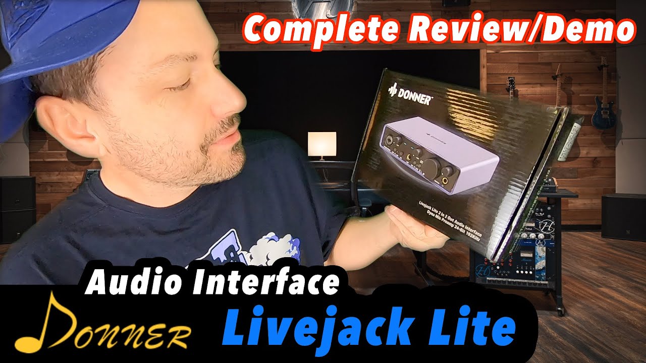 Donner Audio Interface - Livejack Lite - Full Demo - Review