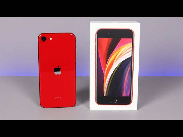 Unboxing iPhone SE 2 Product Red - YouTube