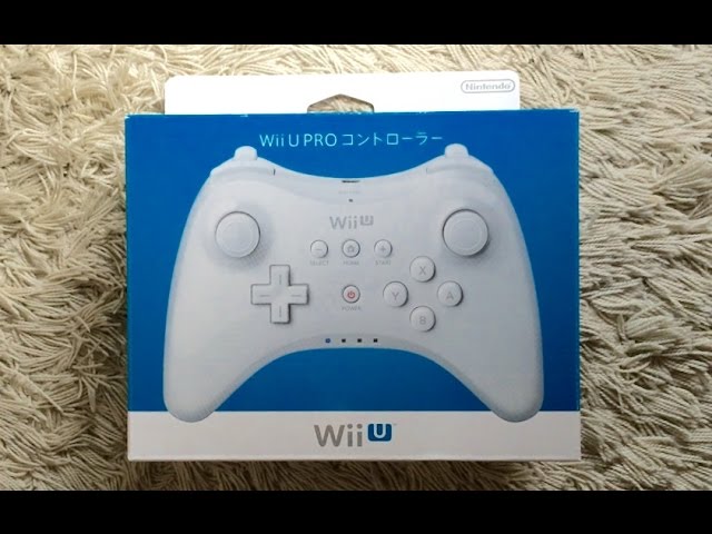 開封】『Wii U PRO コントローラー（shiro;シロ）』を開けてみた