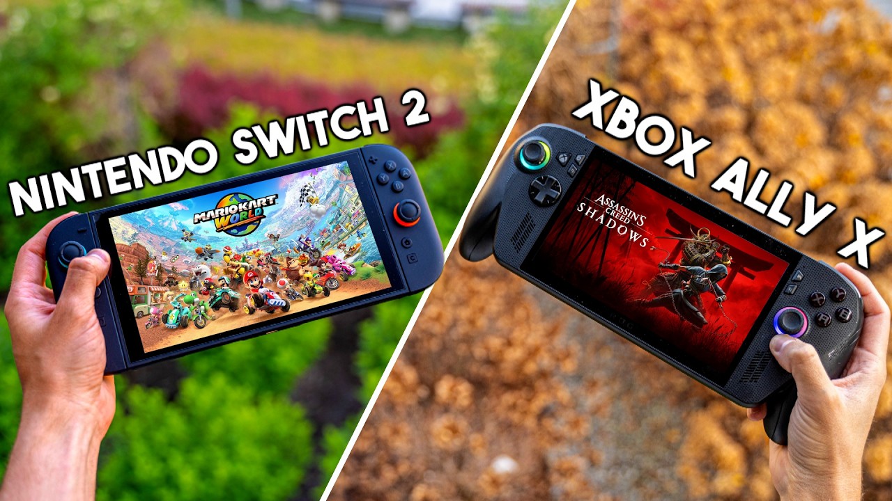 Nintendo Switch 2 vs Xbox Ally X - The Best Handheld !? - YouTube