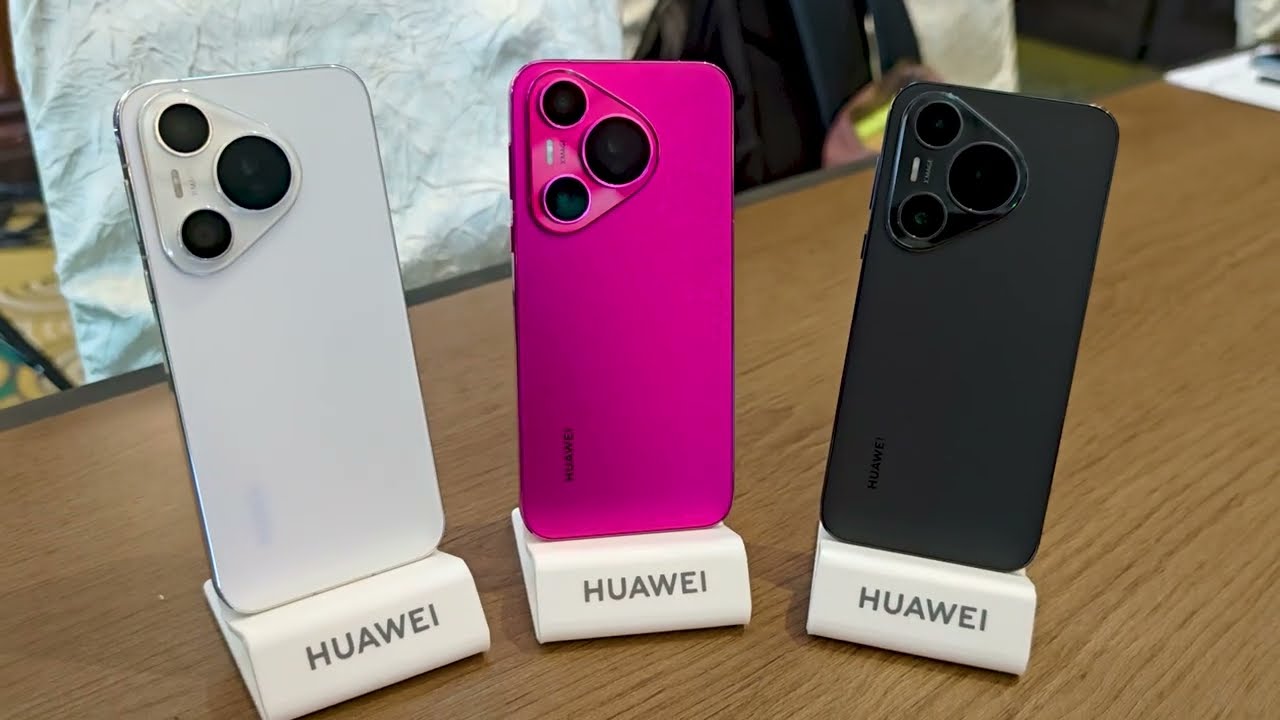 Huawei Pura 70 (Pink) Global Version Hands On | techENT - YouTube