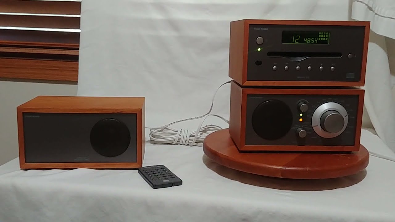 Tivoli Audio model Two desktop radio - YouTube