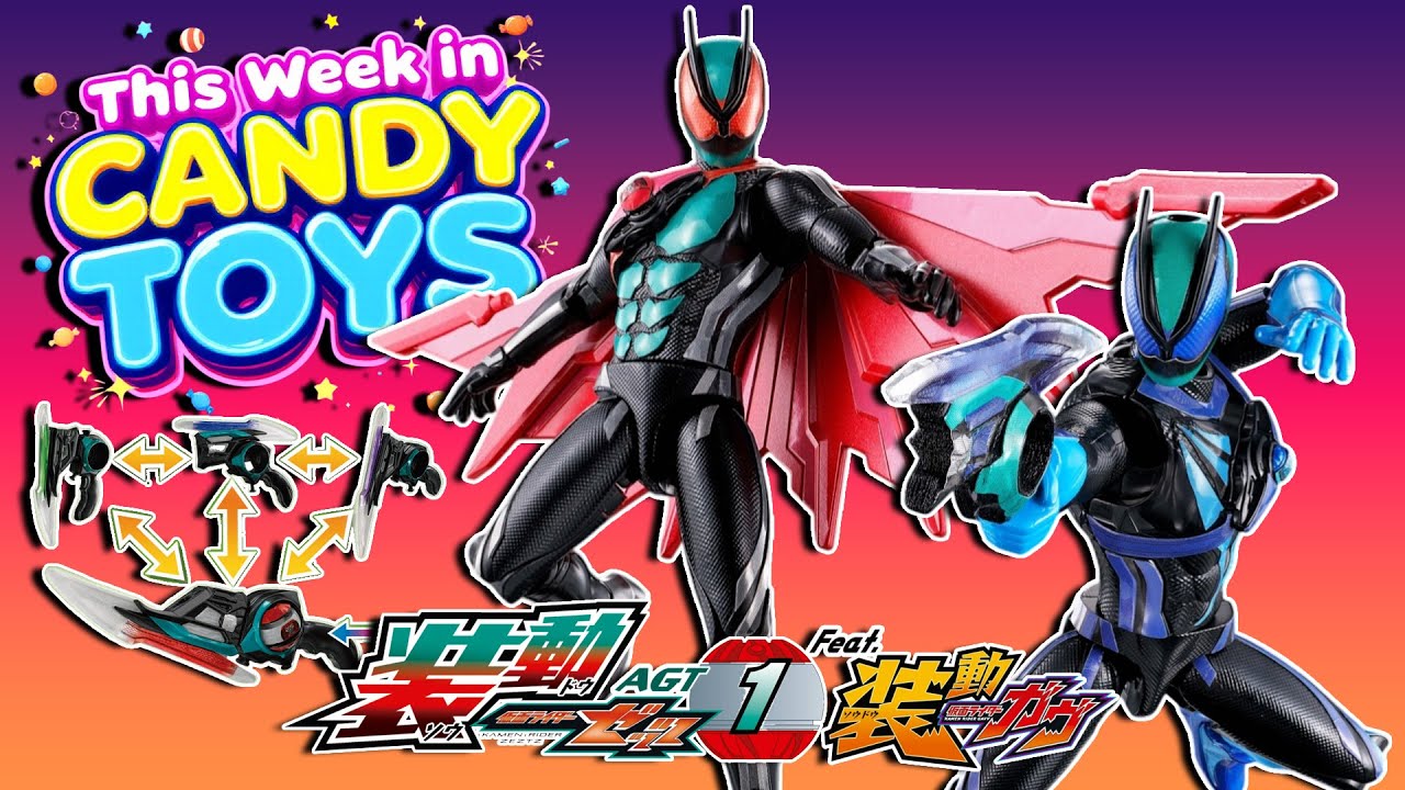 New Additions To The Kamen Rider Zeztz Candy Toys | This Week In