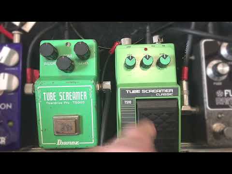 Ibanez Ts10 MIJ (Jrc4558D) vs Original Ibanez Ts808 (Jrc4558D