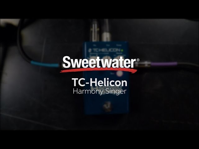 TC-Helicon Harmony Singer V2 Pedal Demo - YouTube