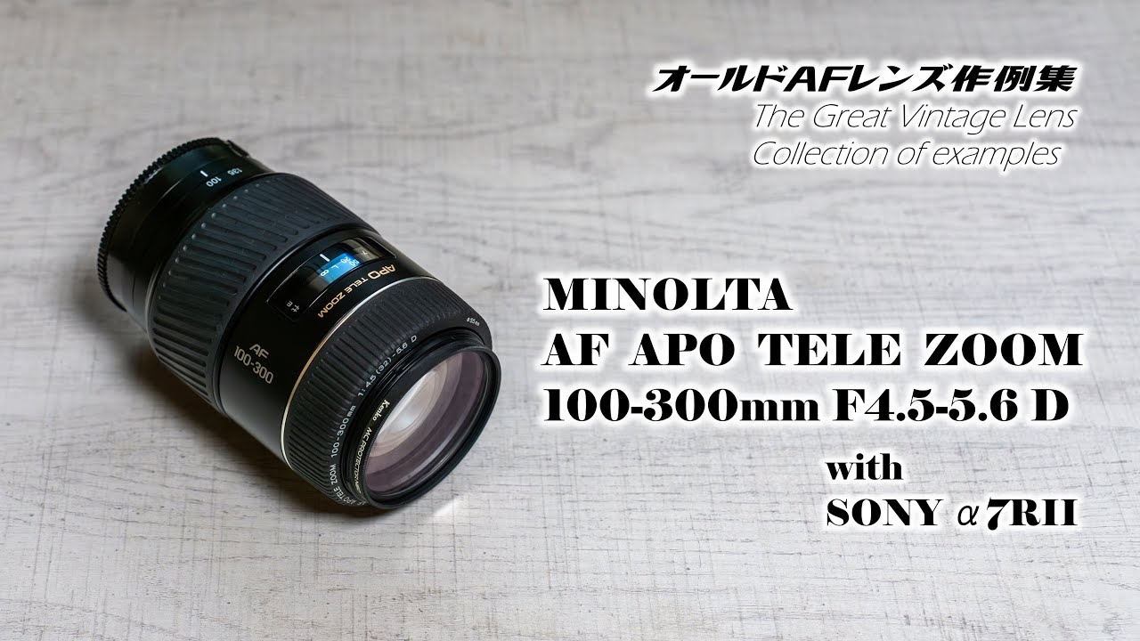 オールドAFレンズ作例集 Collection of examples『MINOLTA AF APO TELE