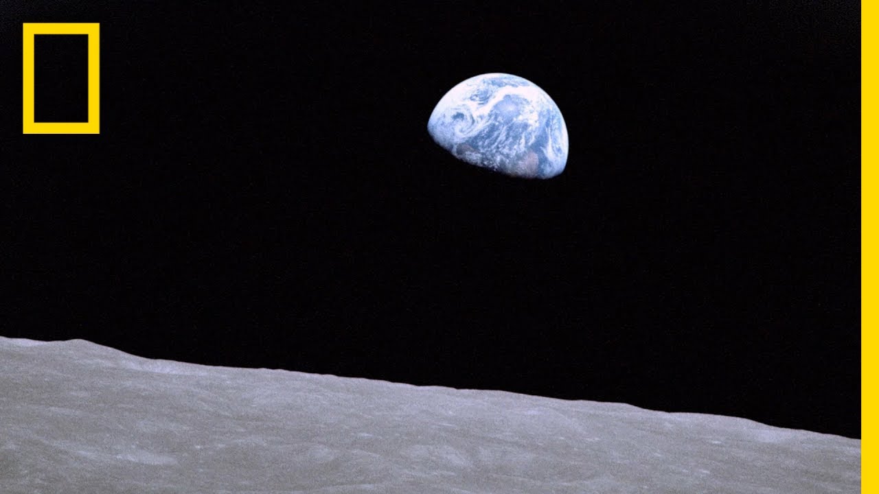 月から昇る地球」、世界を変えた撮影から50年 | ナショナル ジオ