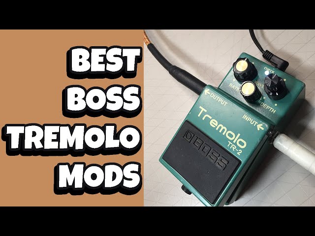 BOSS TREMOLO VOLUME, LED, & HiFi MOD: How to Fix Sound Drop on a