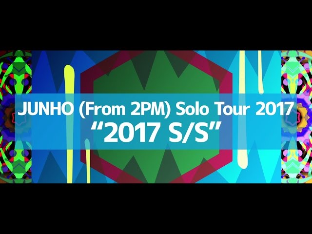 JUNHO (From 2PM) Solo Tour 2017 告知映像 - YouTube