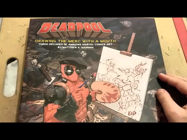 Deadpool: Drawing the Merc with the Mouth Art Book Whispered Flip