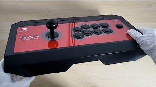 HORI Real Arcade PRO.V Hayabusa Nintendo Switch | Unboxing - YouTube