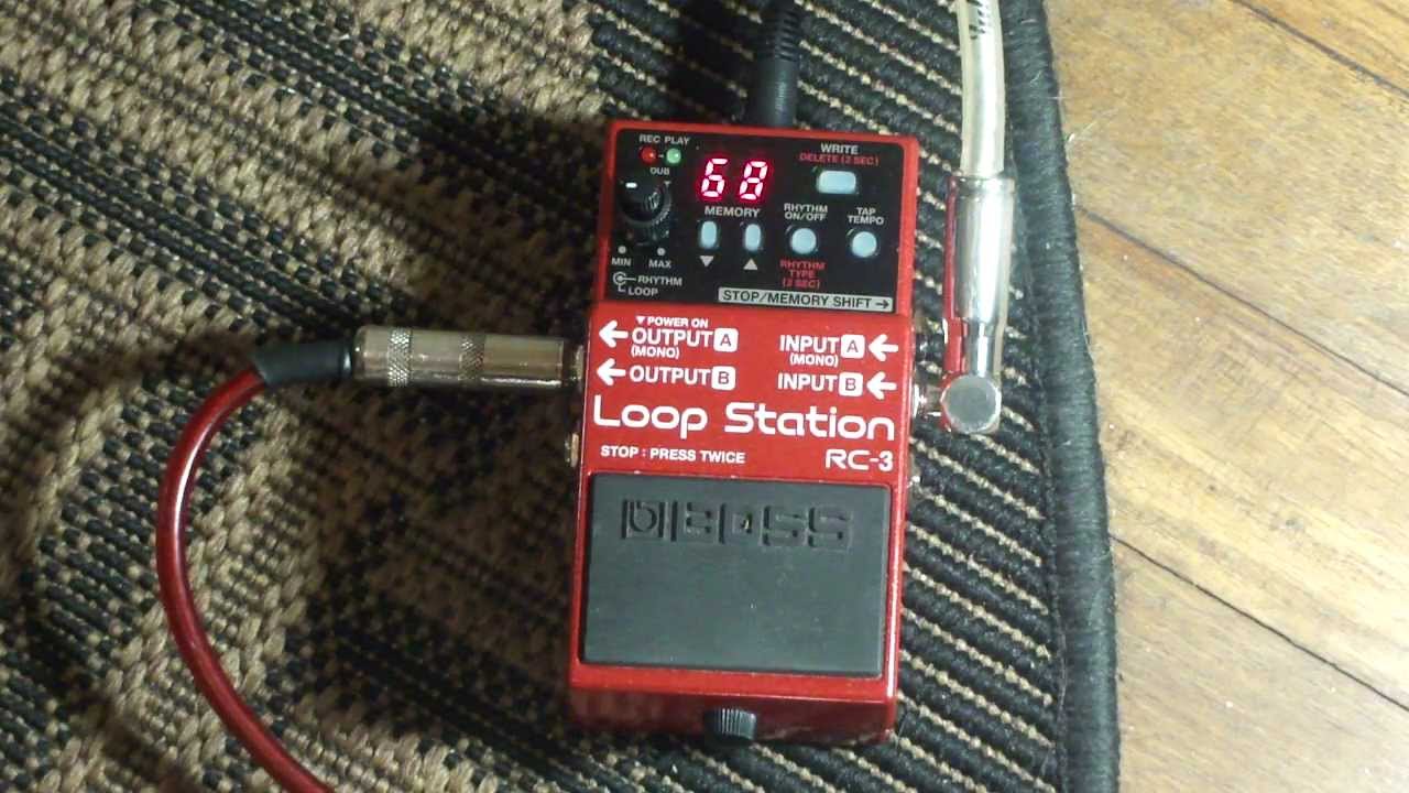 Boss RC-3 Loop Station Demo & Jam - Matt Stottmann - Electric