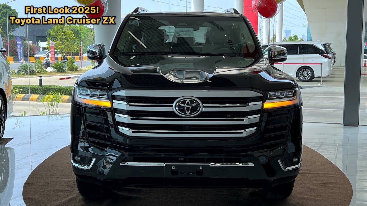 First Look! 2025 Toyota Land Cruiser ZX - The New Luxury SUV