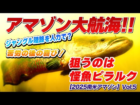 South American Amazon Vol.5] Amazon monster fish appear one after