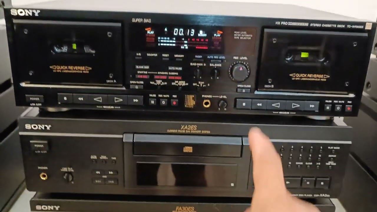 SONY TC-WR90ES - YouTube