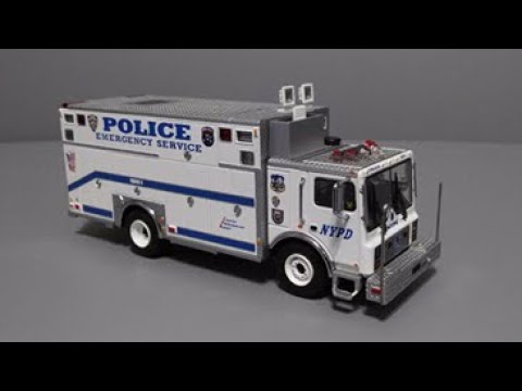 CODE 3 NYPD ESU Vehicle 1/64 scale - YouTube