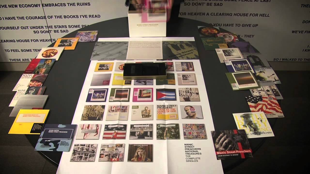 Manics Boxset - National Treasures The Complete Singles Collection