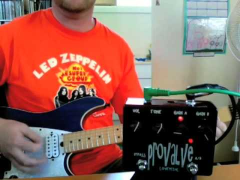 Lovepedal Englishwoman custom shop - YouTube