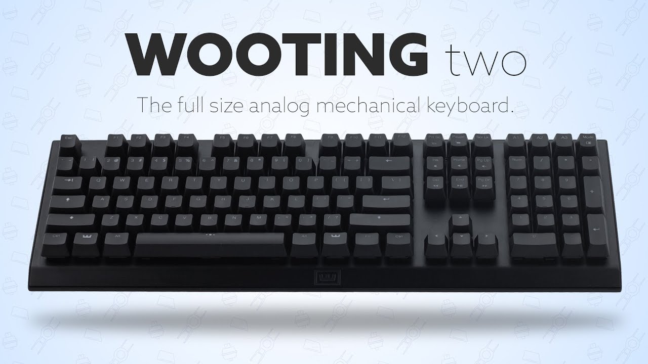 Wooting two lekker edition - Full-range analog input keyboard