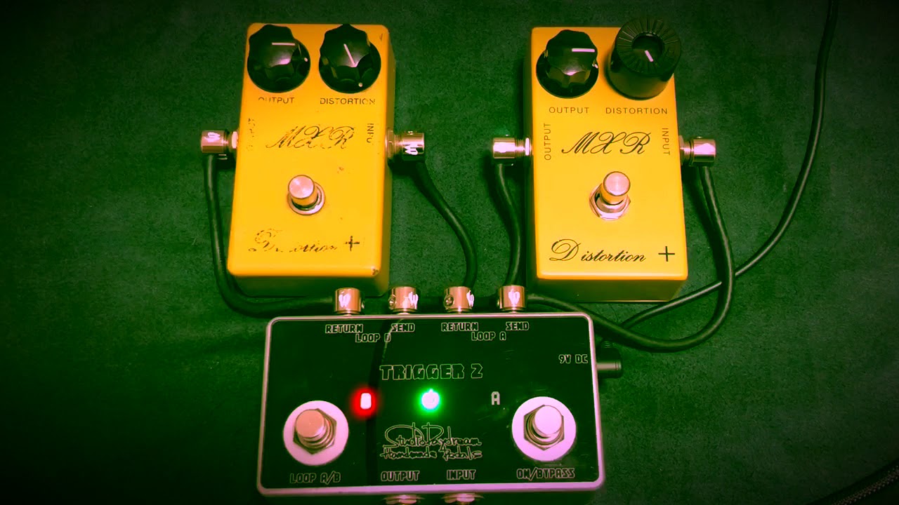 MXR Distortion+」生産時期別（ヴィンテージ～ジムダン初期）に