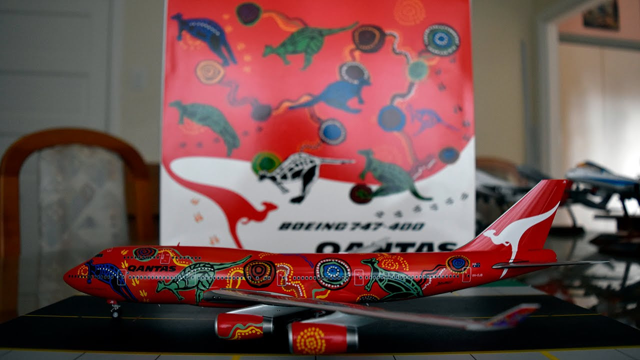 JC Wings 1:200 Qantas 747-400 