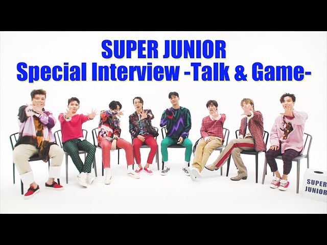 SUPER JUNIOR / 「One More Time」ティザー映像(Talk&Game Ver.)が公開