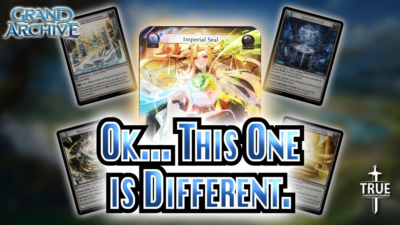 AMB Divine Relic Rating | Grand Archive - YouTube