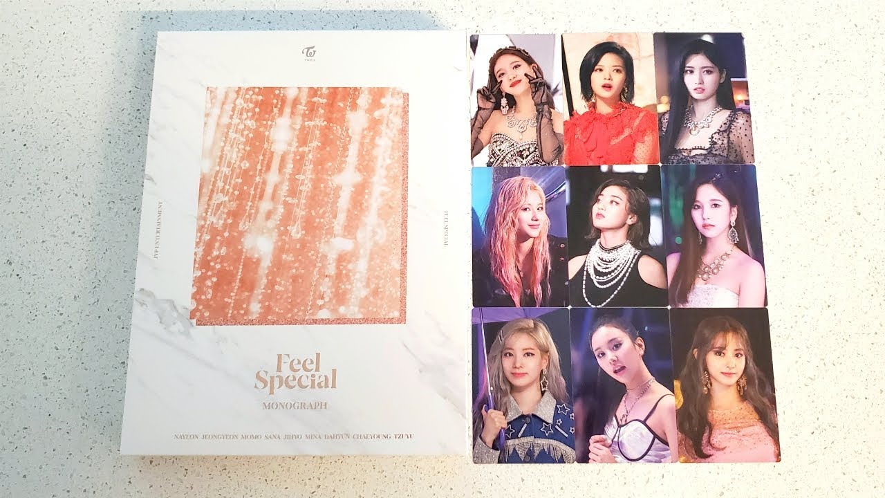 트와이스 (TWICE) Feel Special Monograph Unboxing - YouTube