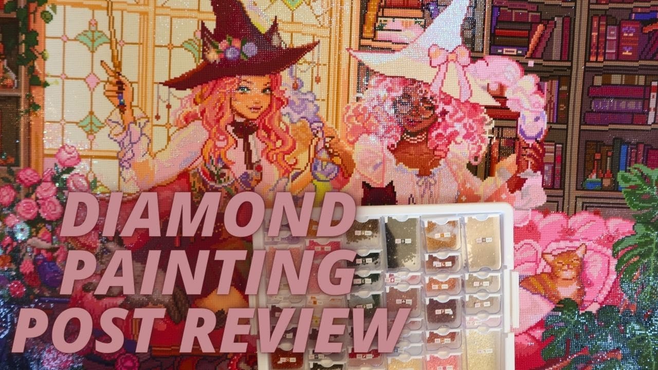 rose library by ivy dolamore + diamond art club | post review