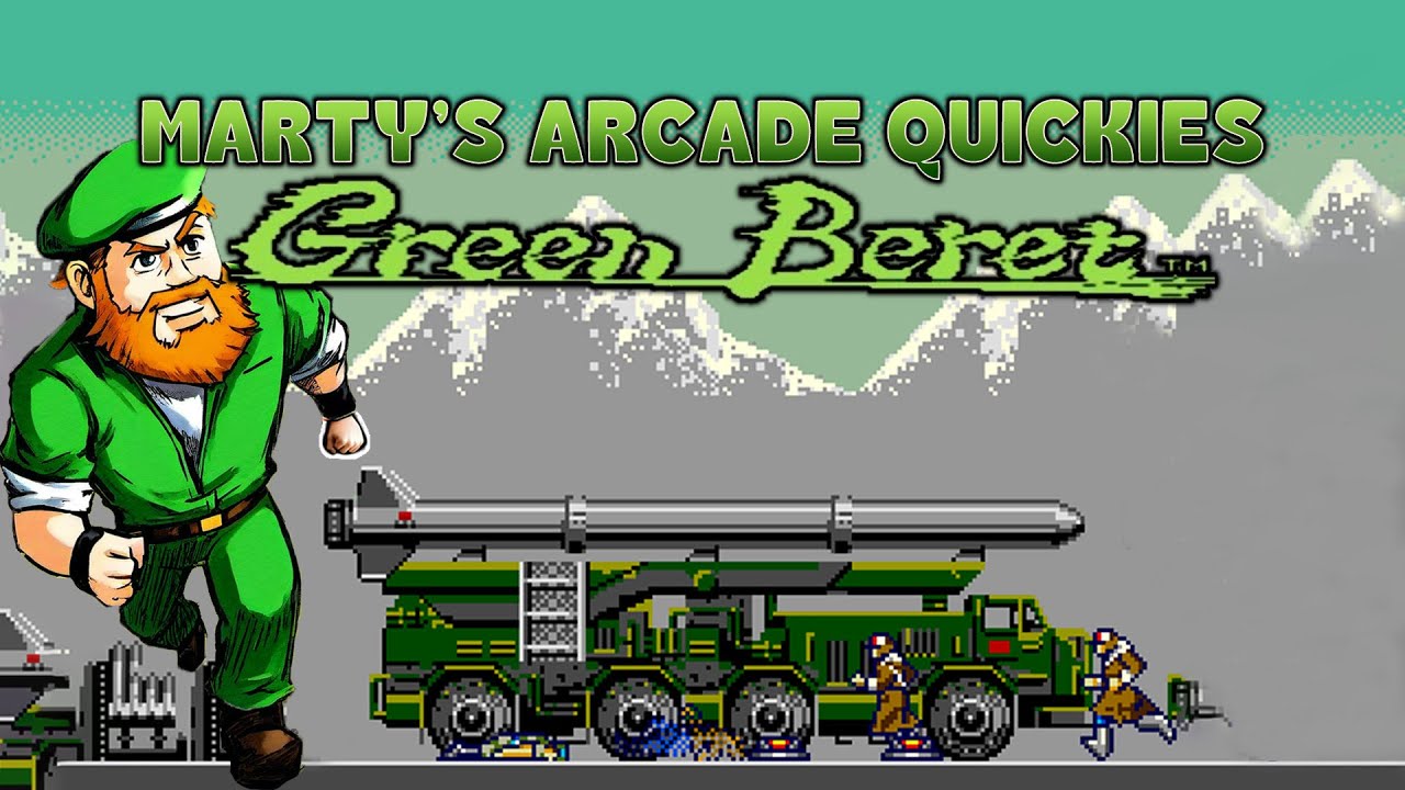 Marty's Arcade Quickies: Green Beret (Konami 1985 Classic | MAME
