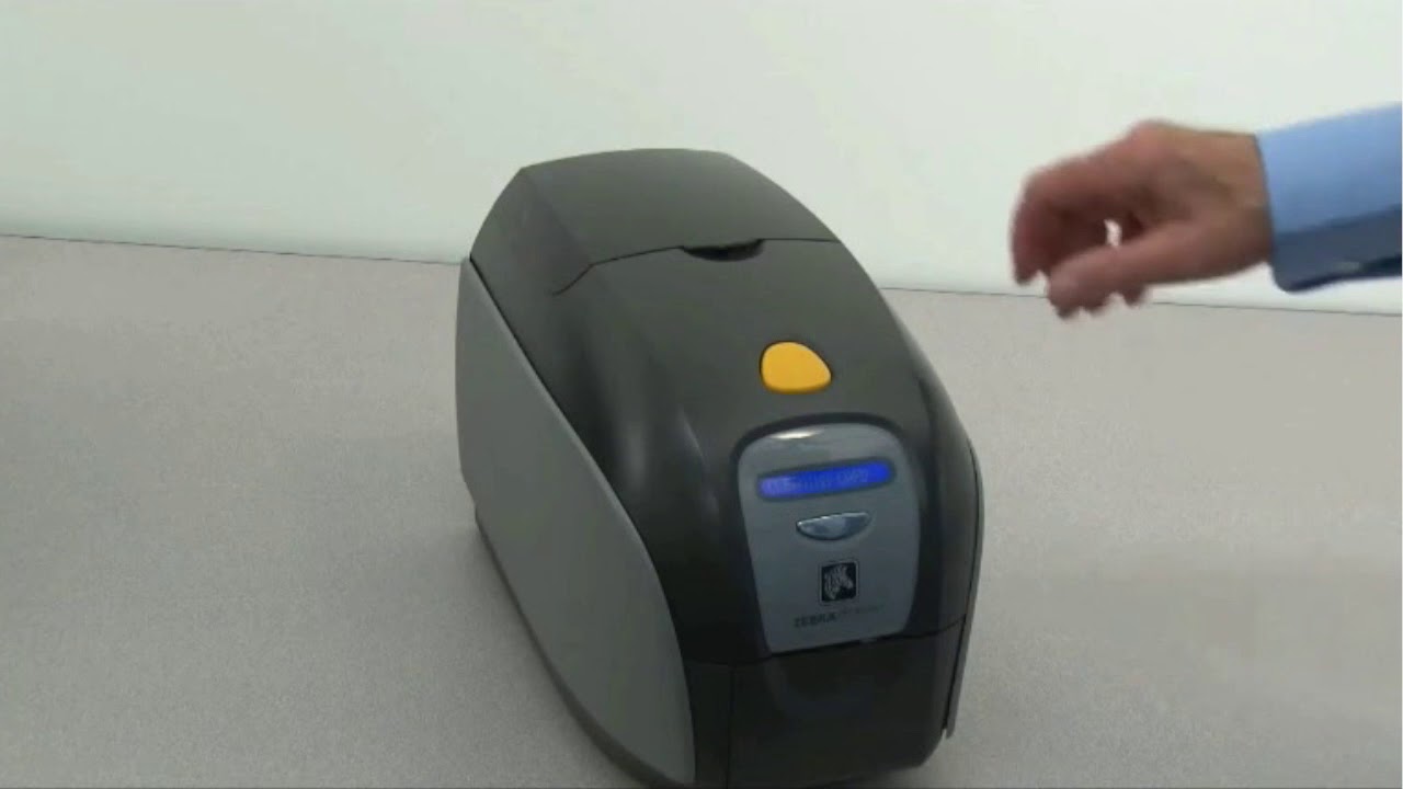 Zebra ZXP Series 1 - How To Clean Printer - YouTube