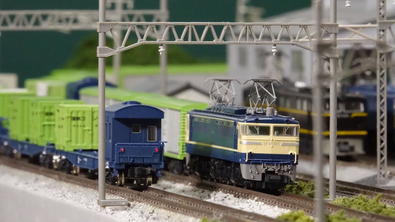 TOMIX史上最狂の3両セット？ EF65高崎機関区を楽しむ！N scale model